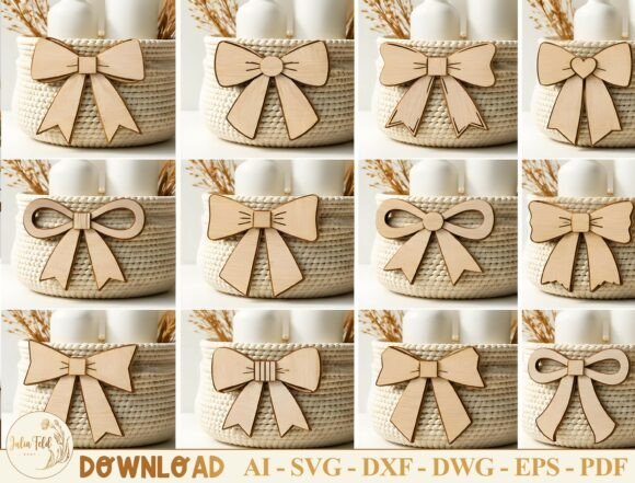 Download Wooden Bow Laser Cut File SVG Bundle - Premium Resources
