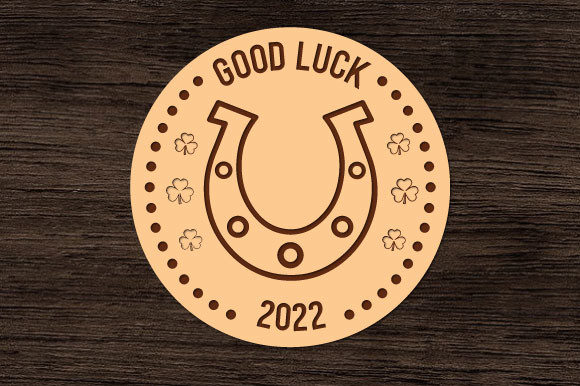 Download Lucky Coins Laser Cut Files SVG - Cut file Collection