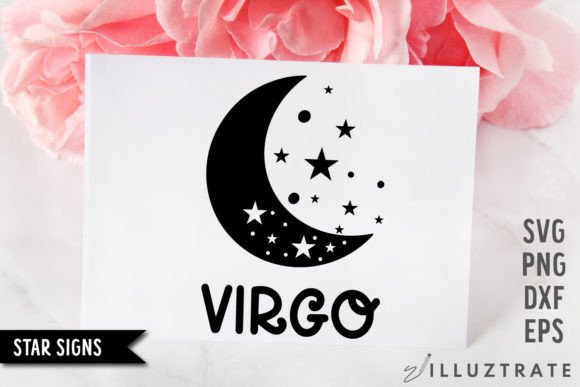 Download Virgo SVG Cut File | Star Sign Cutting F - Cut file Collection