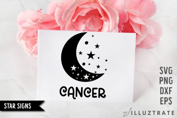 Download Cancer SVG Cut File | Star Sign Cutting - Cut file Collection
