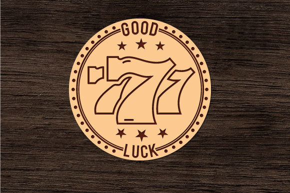 Download Lucky Coins Laser Cut Files SVG - Cut file Collection