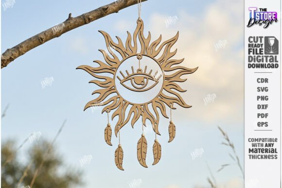 Download Wooden Dream Catcher Laser Cut | Boho - Dream catcher Collection