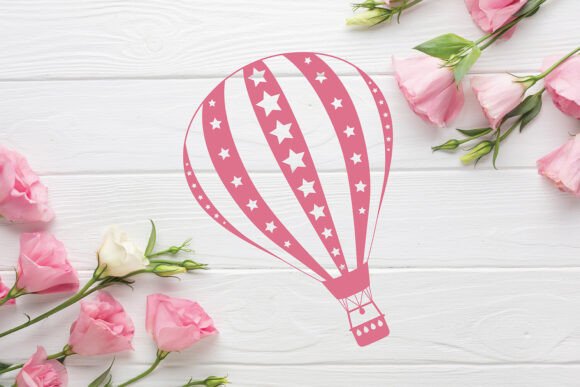 Download Hot Air Balloon SVG Cut File for Decors - Cut file Collection