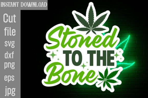 Download Stoned to the Bone SVG Cut File - Cut file Collection