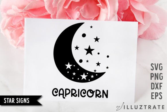 Download Capricorn SVG Cut File | Star Sign - Cut file Collection