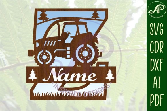 Download Tractor Monogram SVG Letter Z Cut File - Cut file Collection