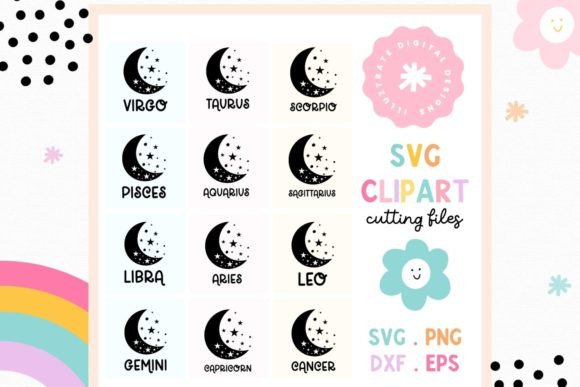 Download Star Sign SVG Cut File | Horoscope - Cut file Collection